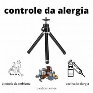 controle da alergia